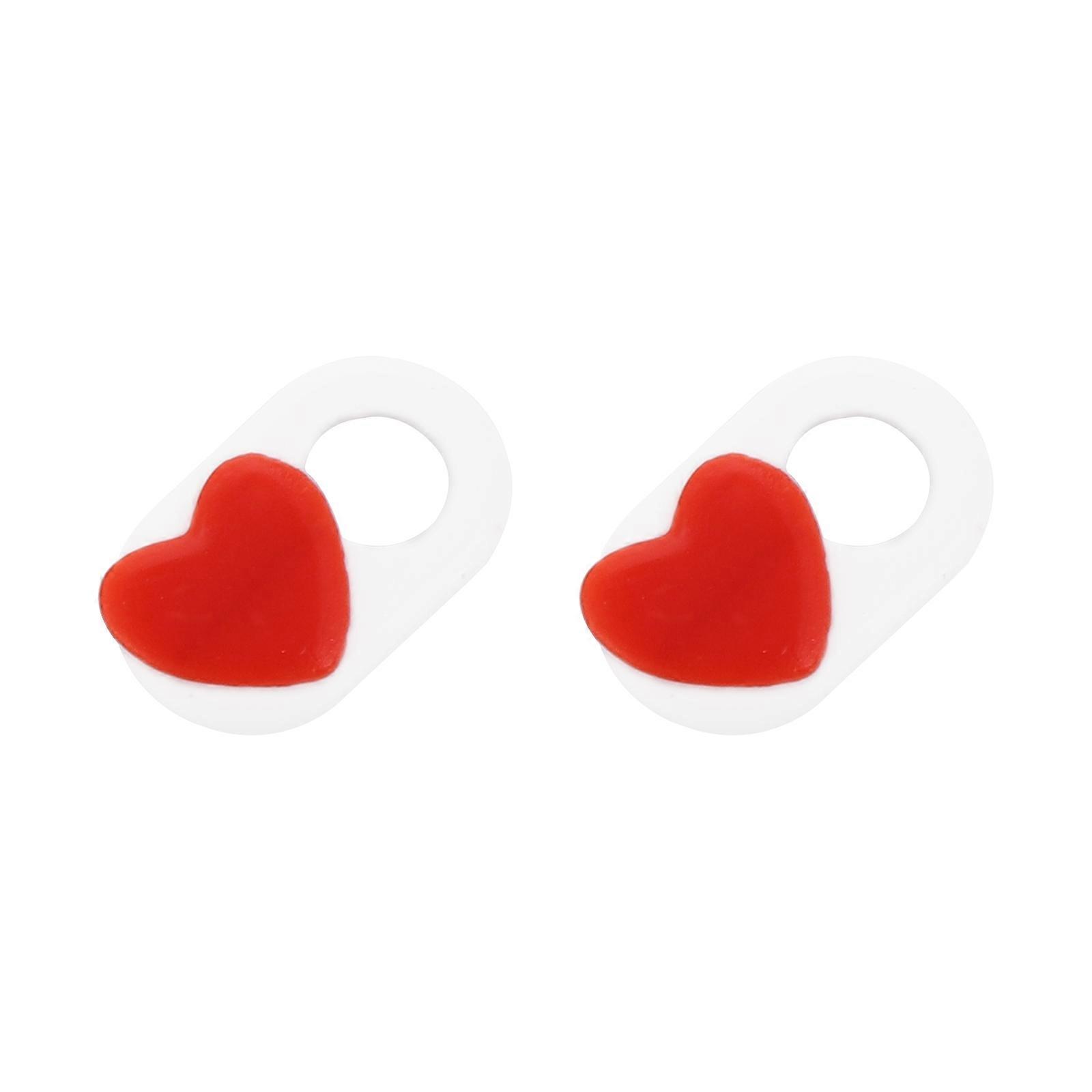Privacy Webcam Cover Slide Heart Shape Blocker for Laptop 4Pcs