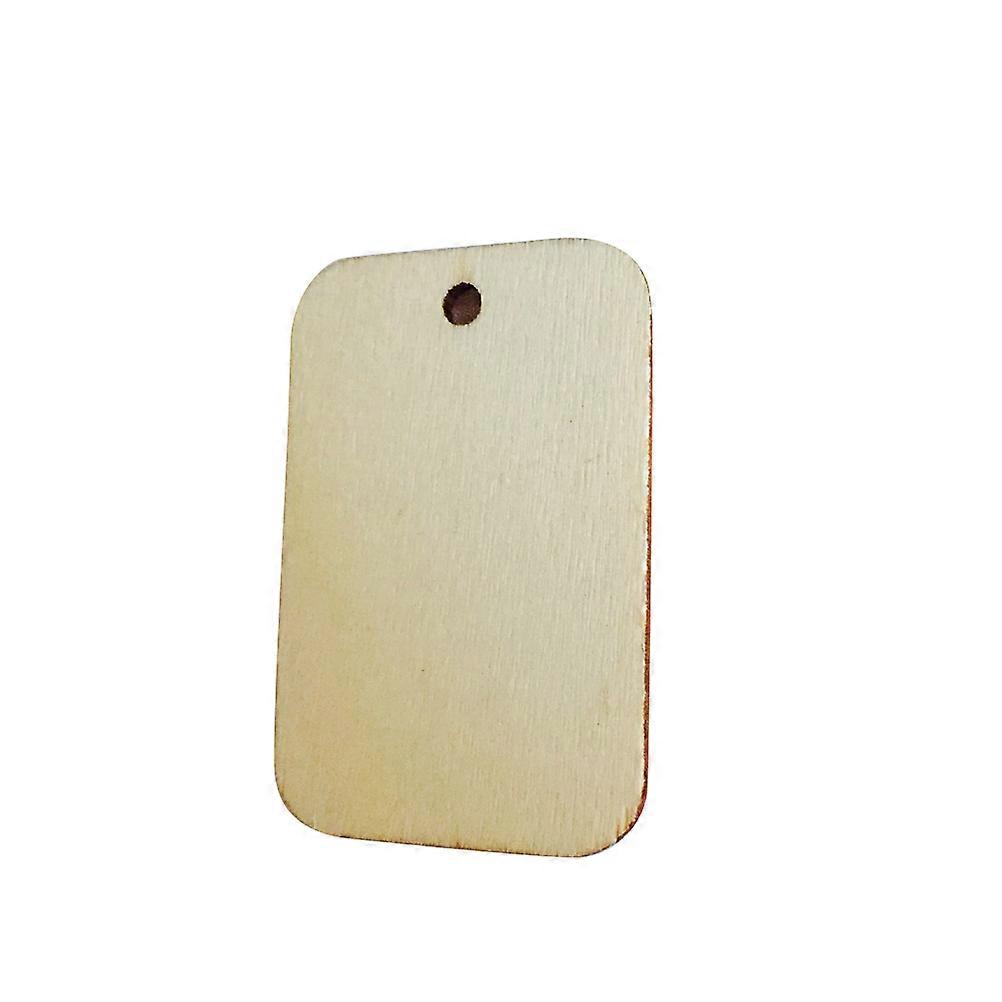 Wooden Hanging Tags for DIY Craft 250Pcs with Hemp Rope Embellishments