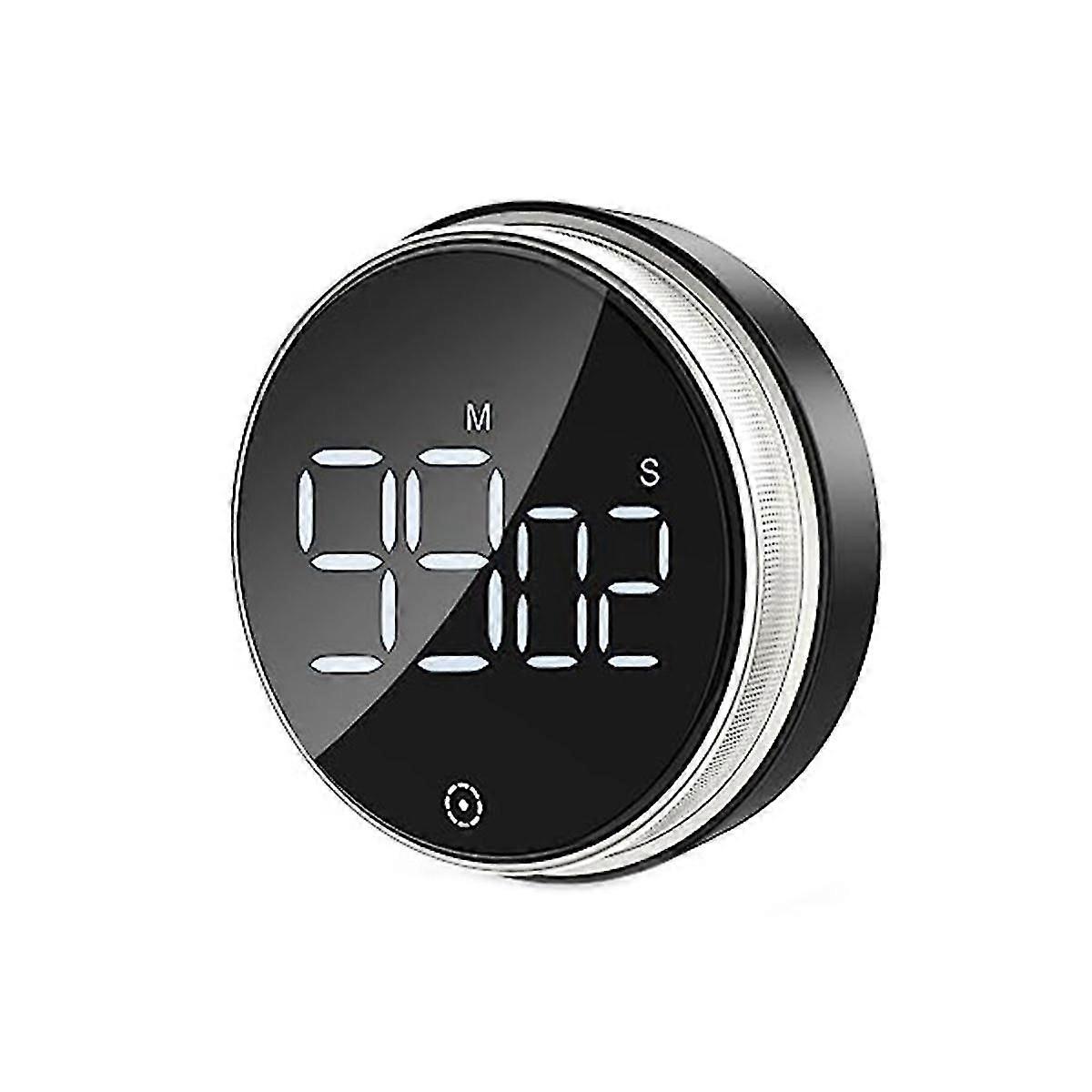 Digital Timer, Magnetic Timer For Cooking, Visual Timer With Led Display, Adjustable Volume(battery Not Included)