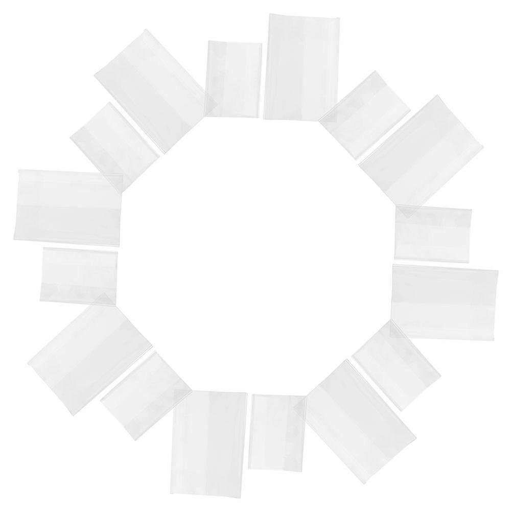 Clear Plastic Book Covers for with Waterproof Feature 40Pcs