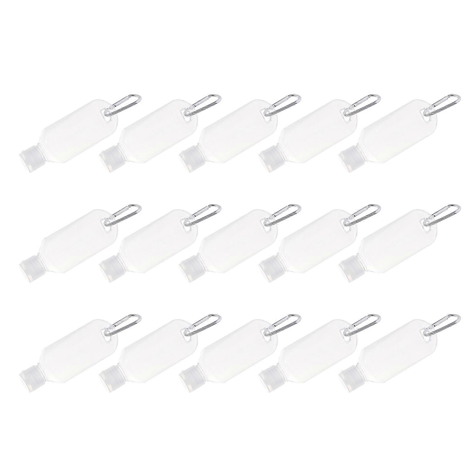 Hand Refillable Bottles with Hook for Travel Use 45 Pieces