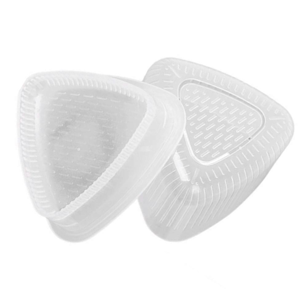 Triangle Rice Ball Mold Sushi Mold for Making Rice Ball 2Pcs White Kit