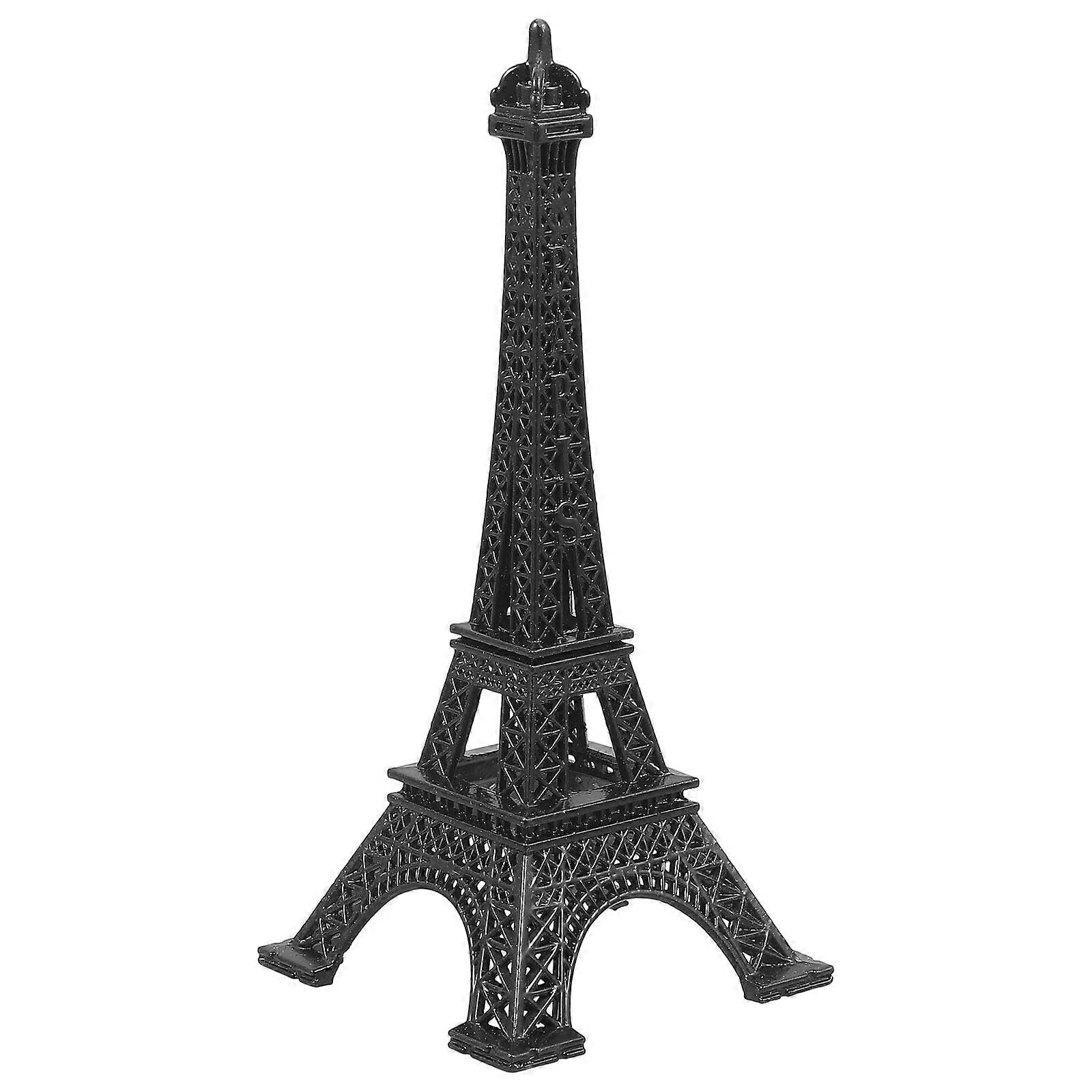 Eiffel Tower Model Metal Craft Home Decor Decorative Ornament 2Pcs