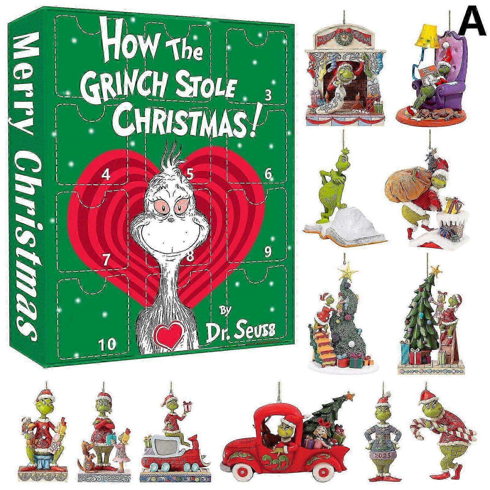 Διακόσμηση Χριστουγεννιάτικων Ημερολογίων Advent 2025 Ακρυλικό Πράσινο E