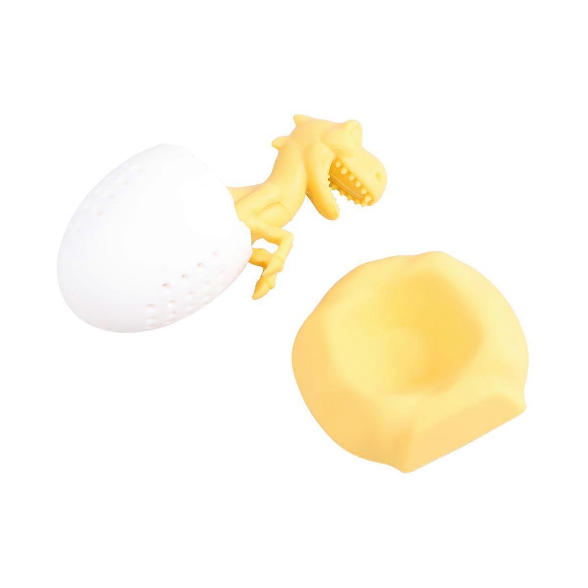 Silicone Tea Strainer Cute Dinosaur Tea Infuser for 2Pcs Reusable Use