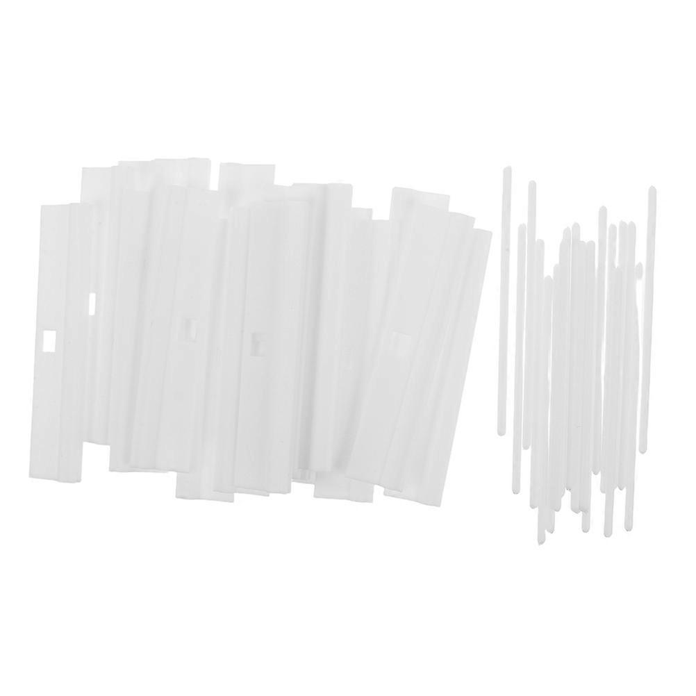 PVC Vertical Blind Slats Replacement for Window Blinds 60Pcs Set