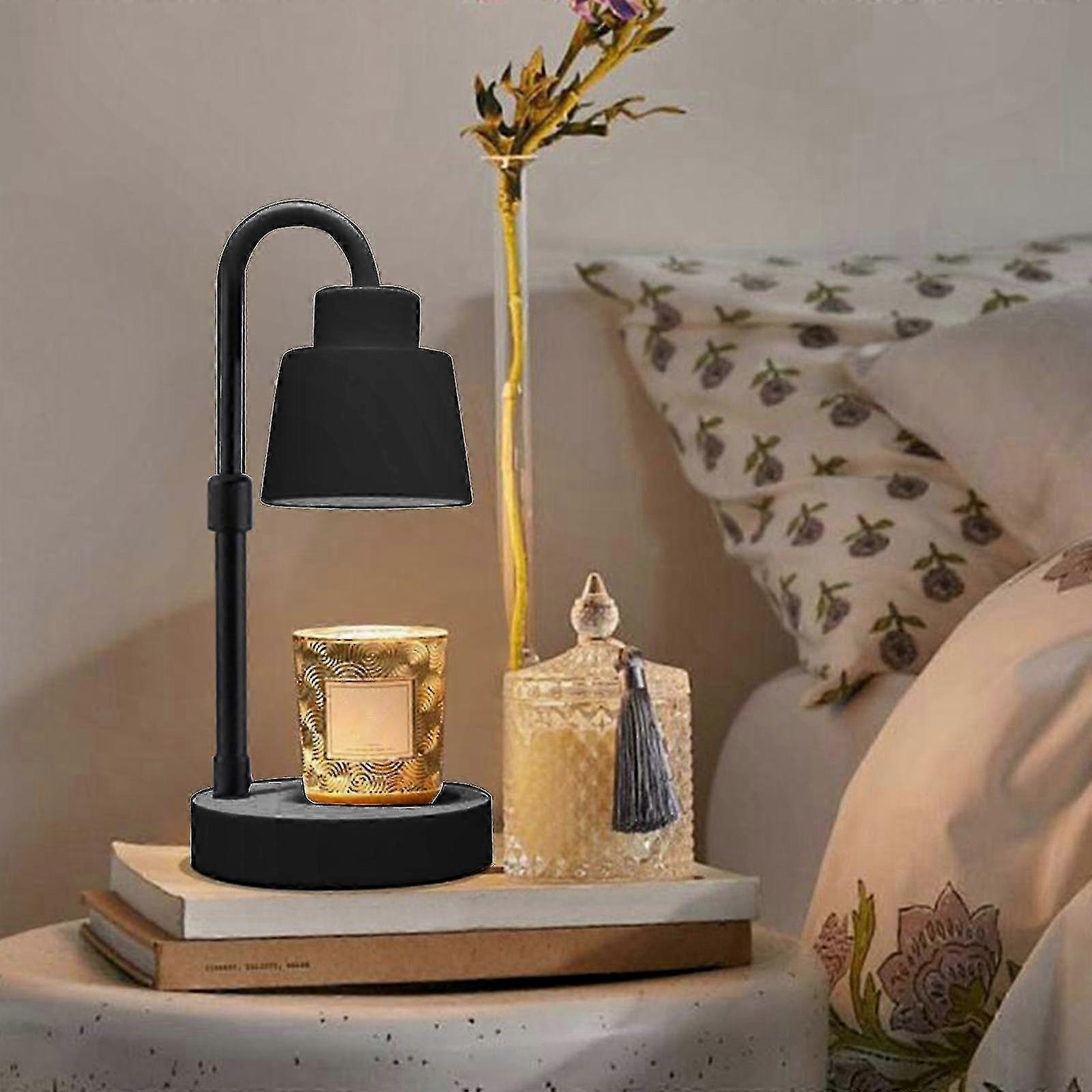 Adjustable Candle Warmer with Dimmable Lighting, Safe Aromatherapy Lamp for Gifting