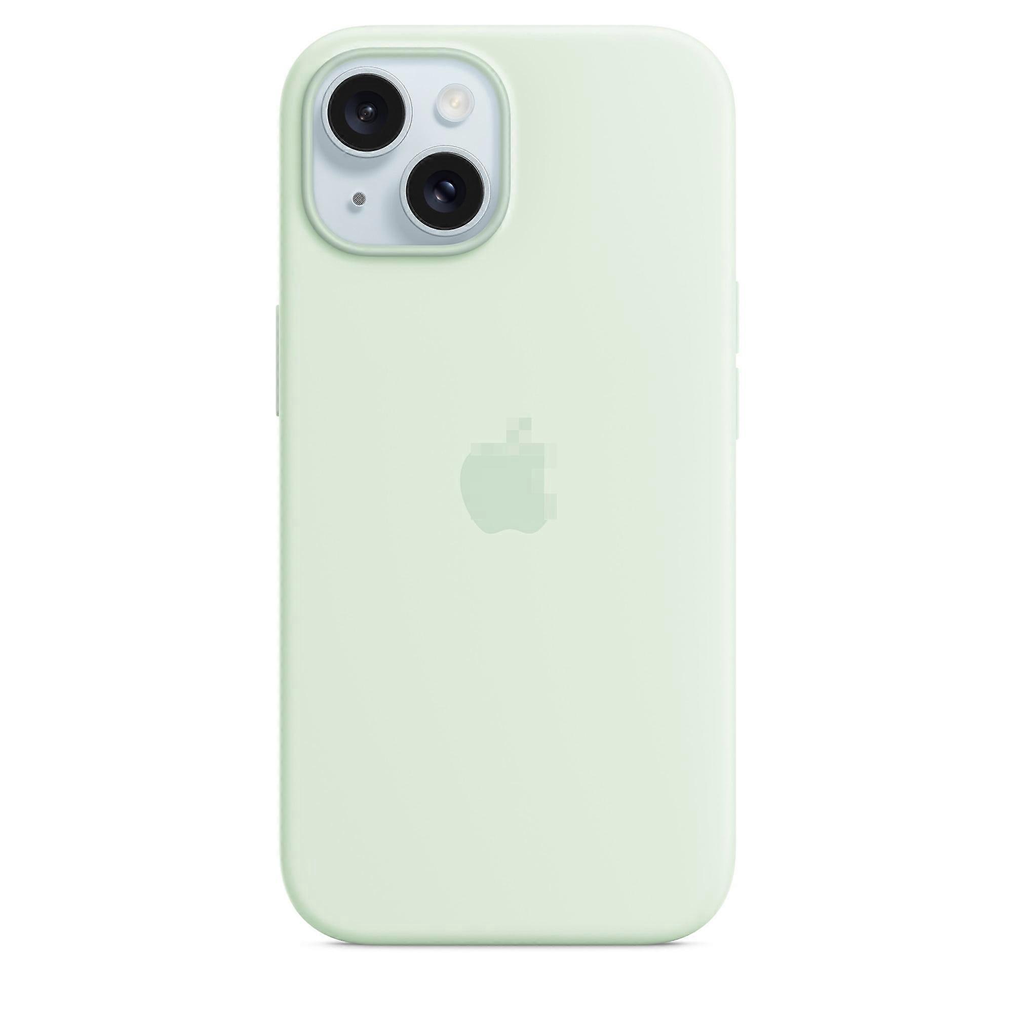 Compatible with iPhone 15 Plus Liquid Silicone Phone Case with Magsafe