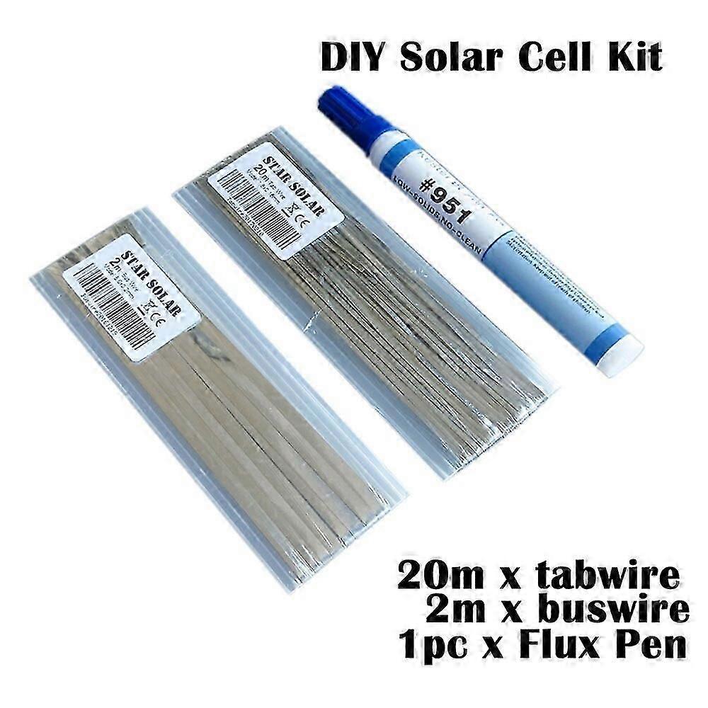 Zonnecel Tab Bus Wire Lint voor het aansluiten van Flux Pen Solderen Pv Panel