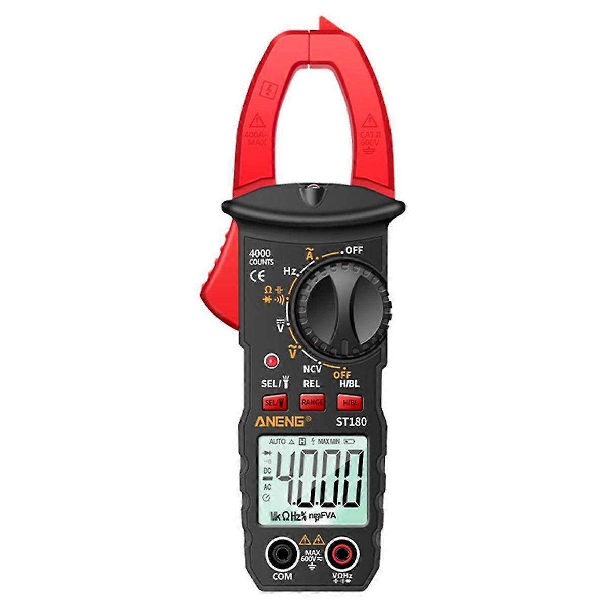  ST180 Digital Clamp Meter 4000 Counts AC Current Ammeter