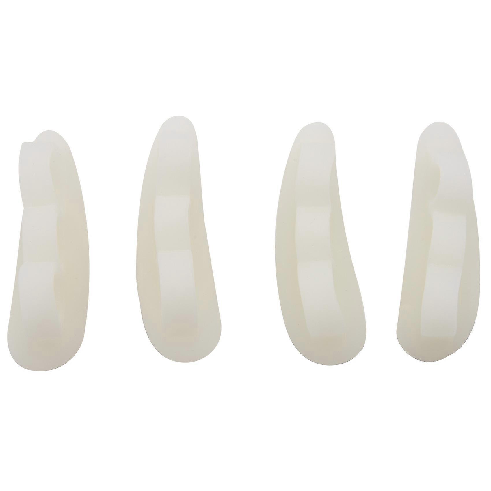 Hammer Toe Straightener and Corrector 4 Pack Soft Gel Crests Splints
