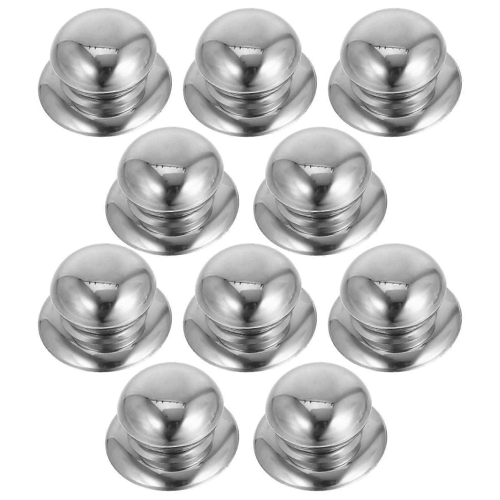 20Pcs Stainless Steel Pot Lid Knobs Universal Handle Replacement