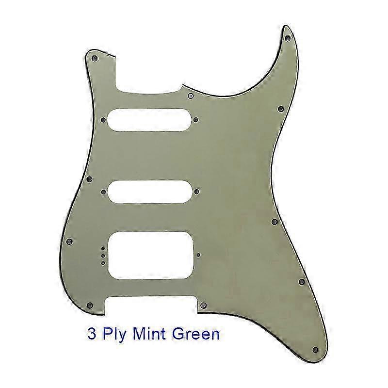 Kvalitetsgitarrdelar - För US Fd 11 Skruvhål MIM Start HSS SSH Humbucker Gitarrplektrumskydd Skrapplatta Inget Omkopplarhål 26s