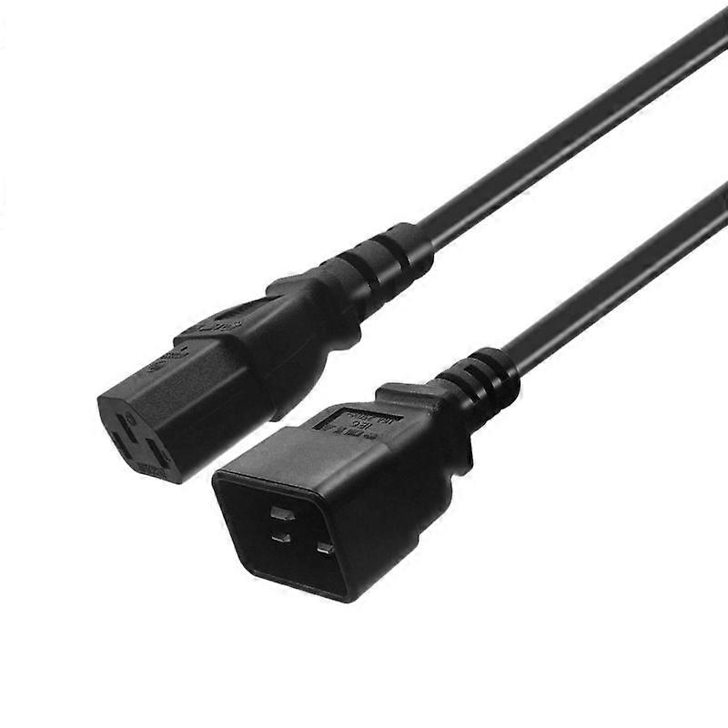 IEC 320 C13 to C20 AC Power Supply Extension Cord Adapter for PDU UPS(1.8M)