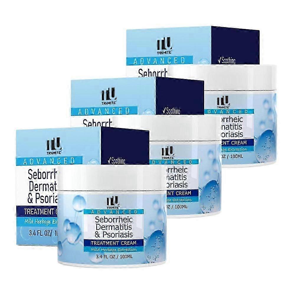 1-3x Seborrheic Dermatitis Cream, Scalp Treatment for Psoriasis, Folliculitis, Dry Itchy Scalp