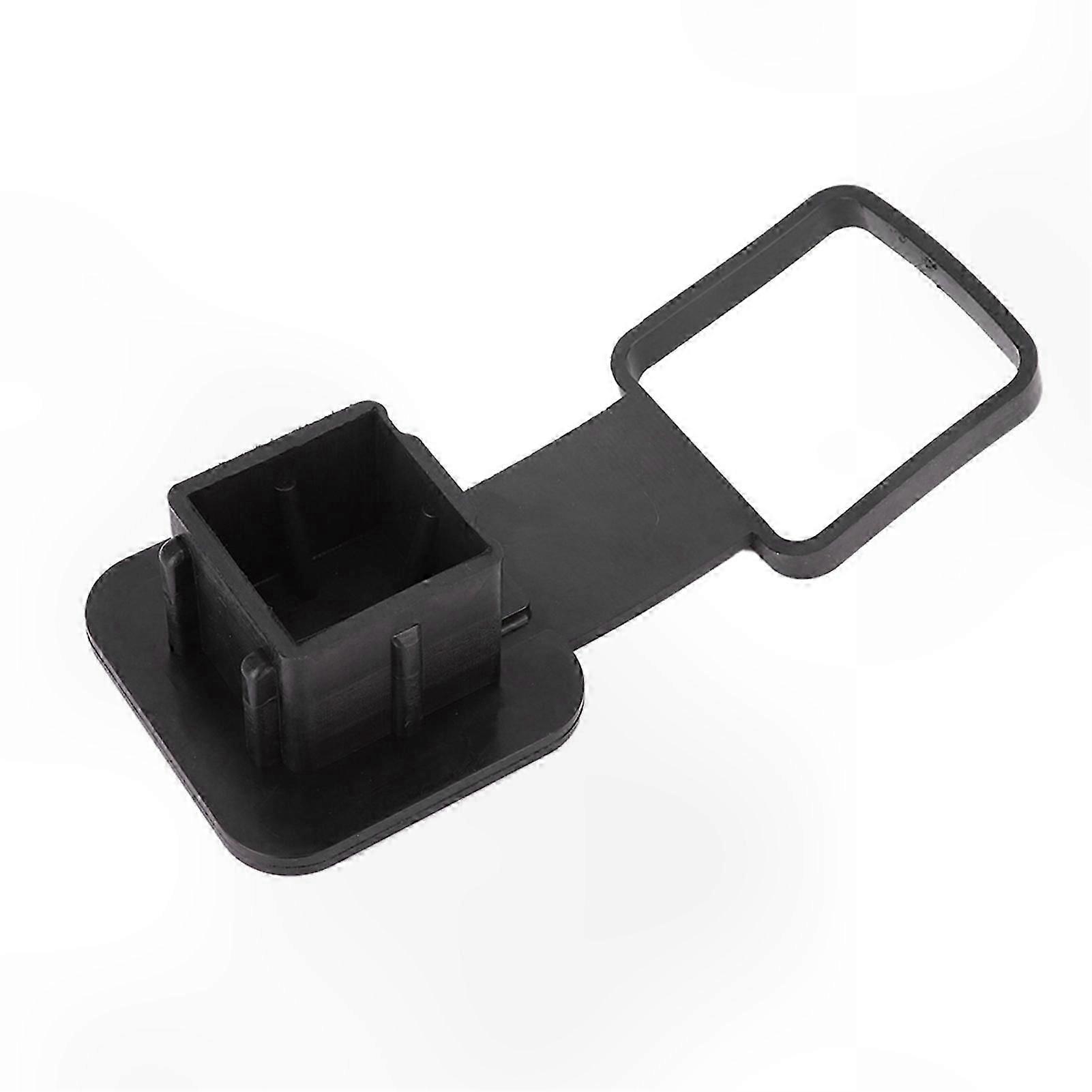 Trailer Hitch Receiver Cover Rubber Plug Cap Dust Protector Accessory