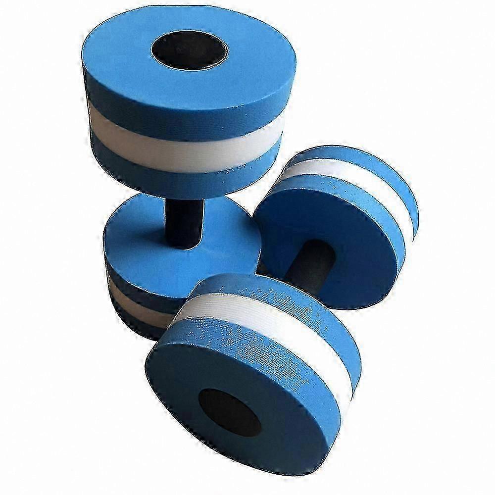 2-Pack EVA Foam Pool Dumbbells for Water Aerobics and Fitness Workouts