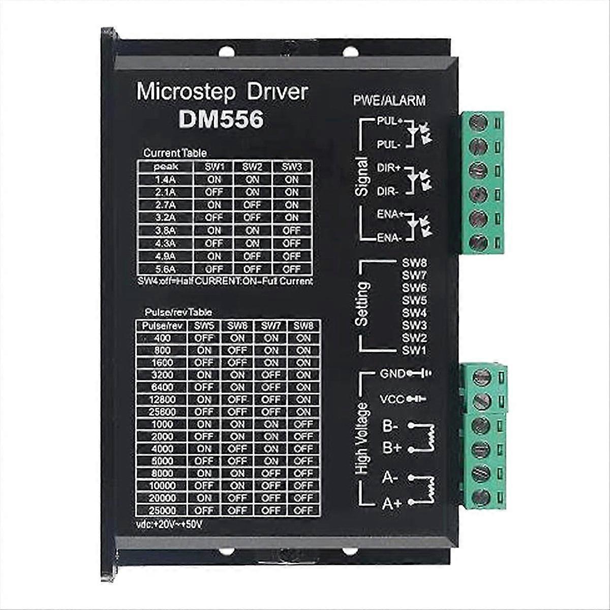 DM556 CNC Digital Stepper Motor Driver 2-Phase Stepper Motor Driver