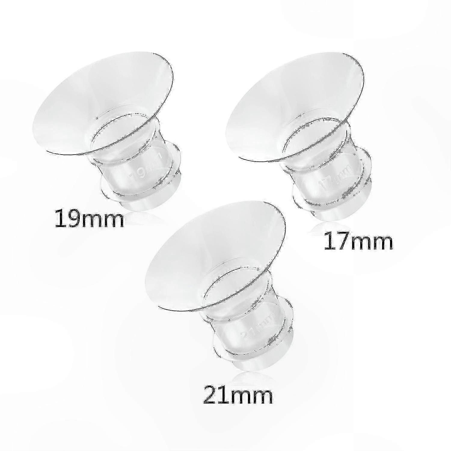 Flange Insert 17mm/19mm/21mm for Breast Pump Accessories Compatible with Multiple Brands and Models S9 S10 S12 Hhh