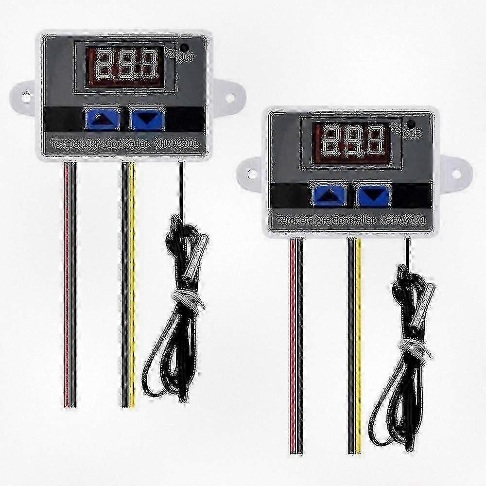 2pcs Digital Temperature Controller with Sensor Thermostat Switch for AC 110V-220V New-Arrival