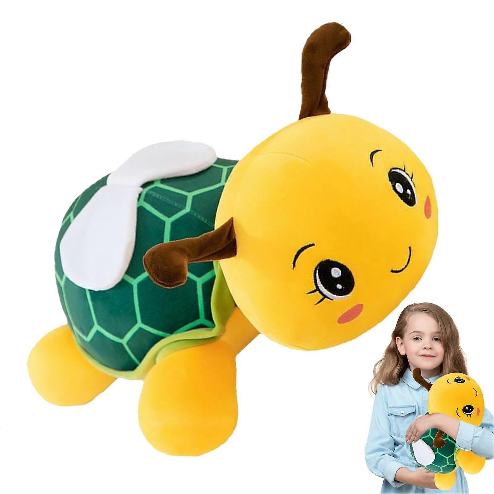 Turtle Plush Soft Plush Turtle Toy, Huggable Tortoise Throw Pillow, Cuddly Home Decor For Girlfriend Birthday Friends