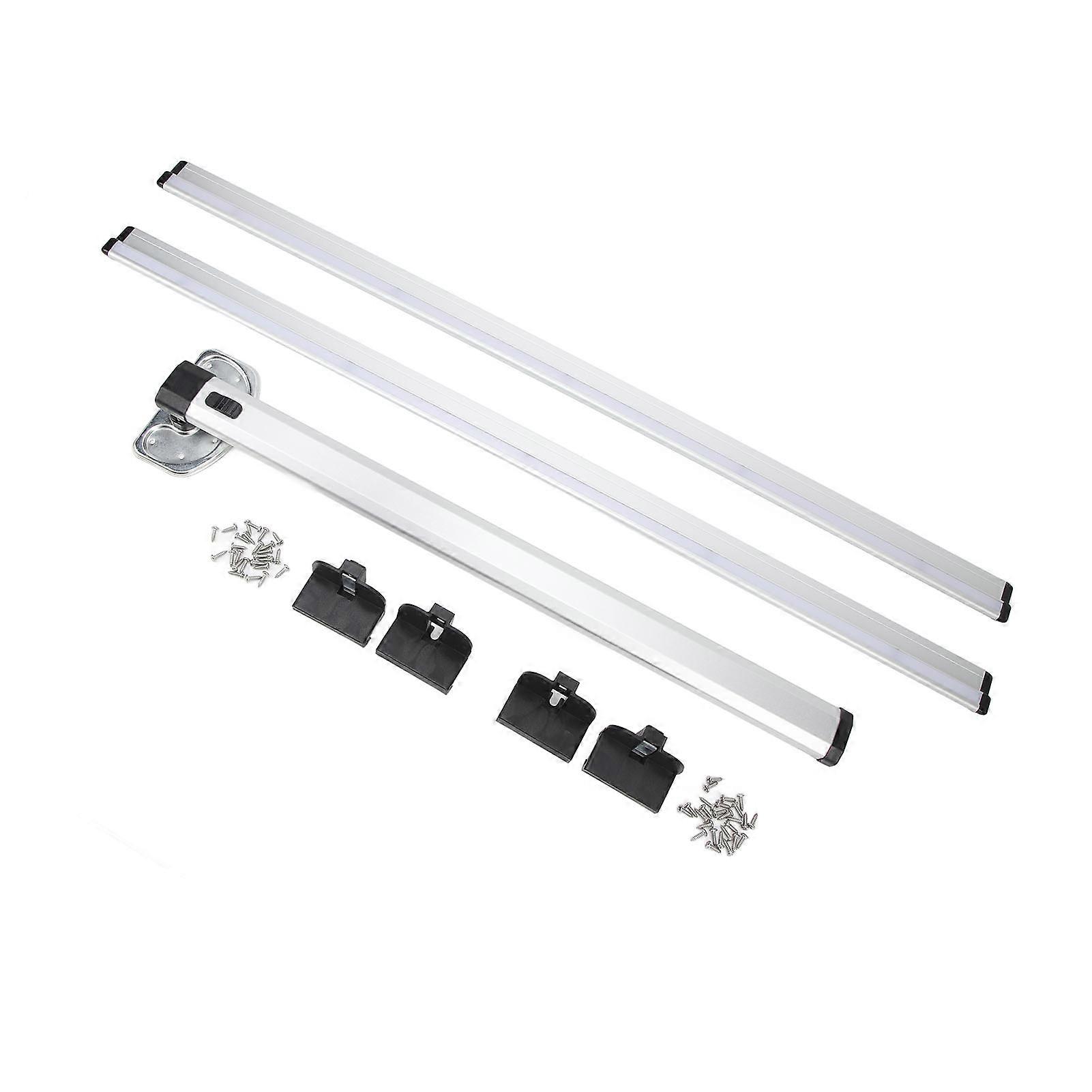 Folding Table Leg and Slider Rail 28.5in Collapsible Legs 38.6in Dual Guide Rails for RV Yacht 