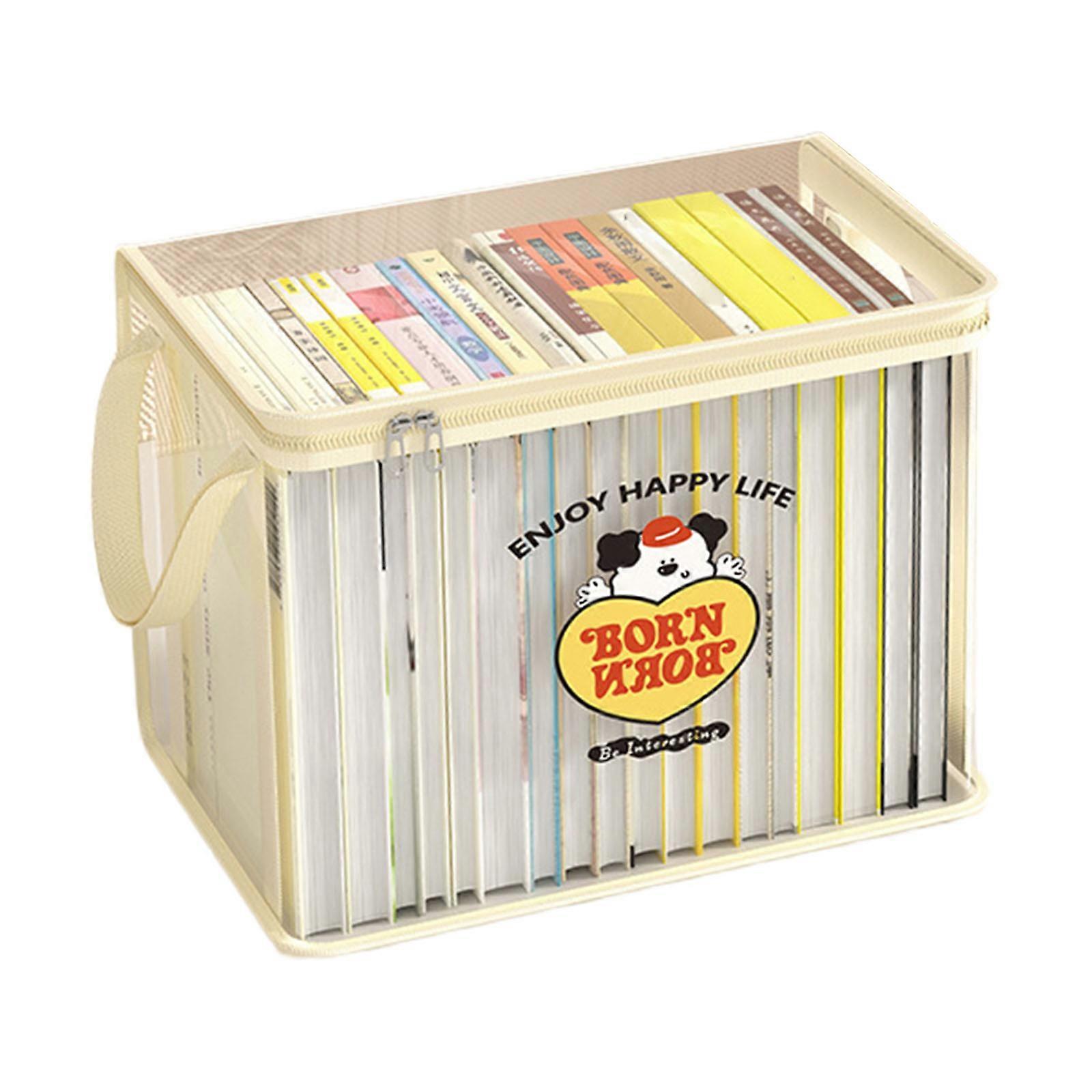 Portable Handled Cartoon Organizers Box Thickened Waterproof Materials For Home Nursery And Small Spaces Multicolor