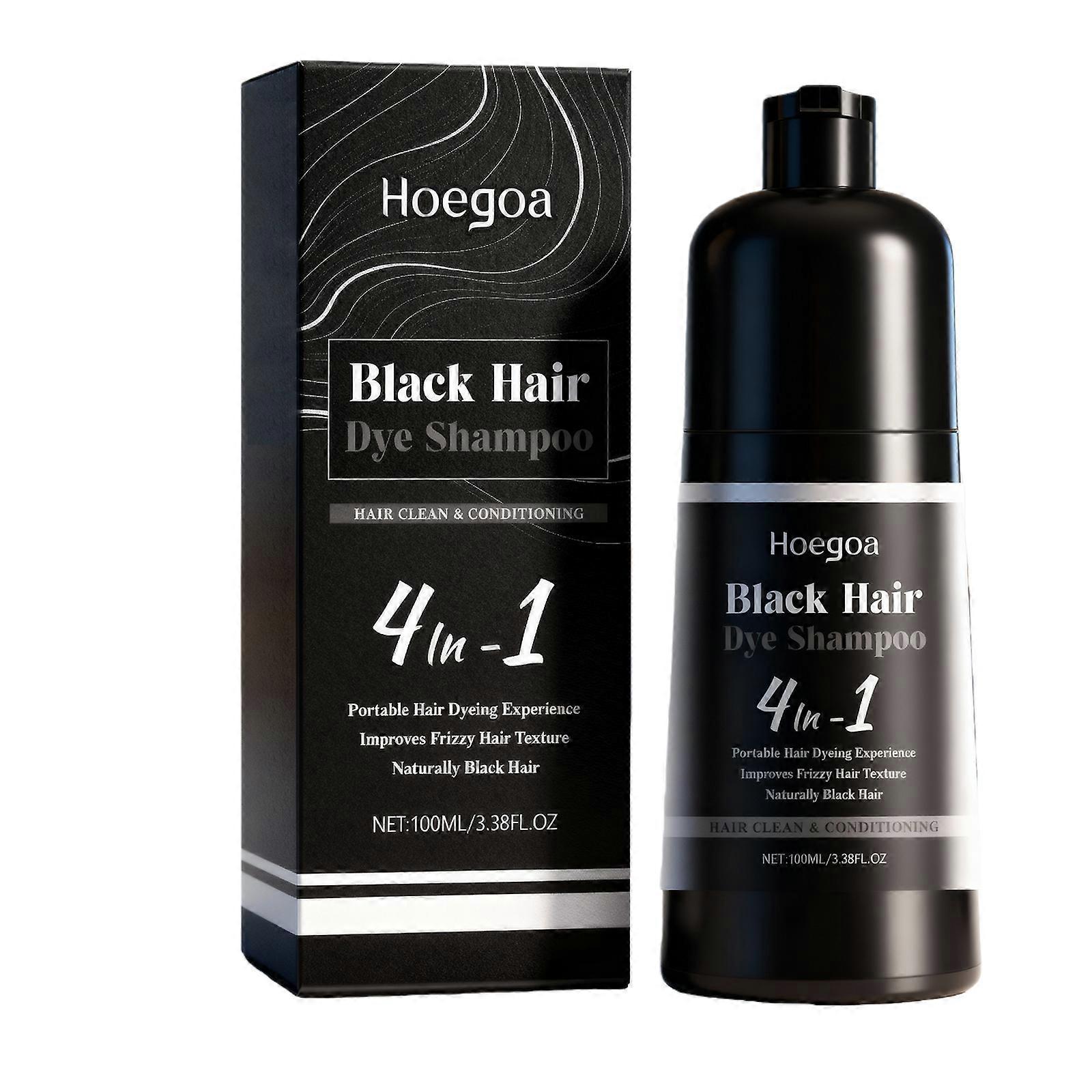 Hoegoa Moisturizing Shampoo Gentle Moisturizing Soft Natural & Fluffy Texture Refreshing Hair Care Gloss