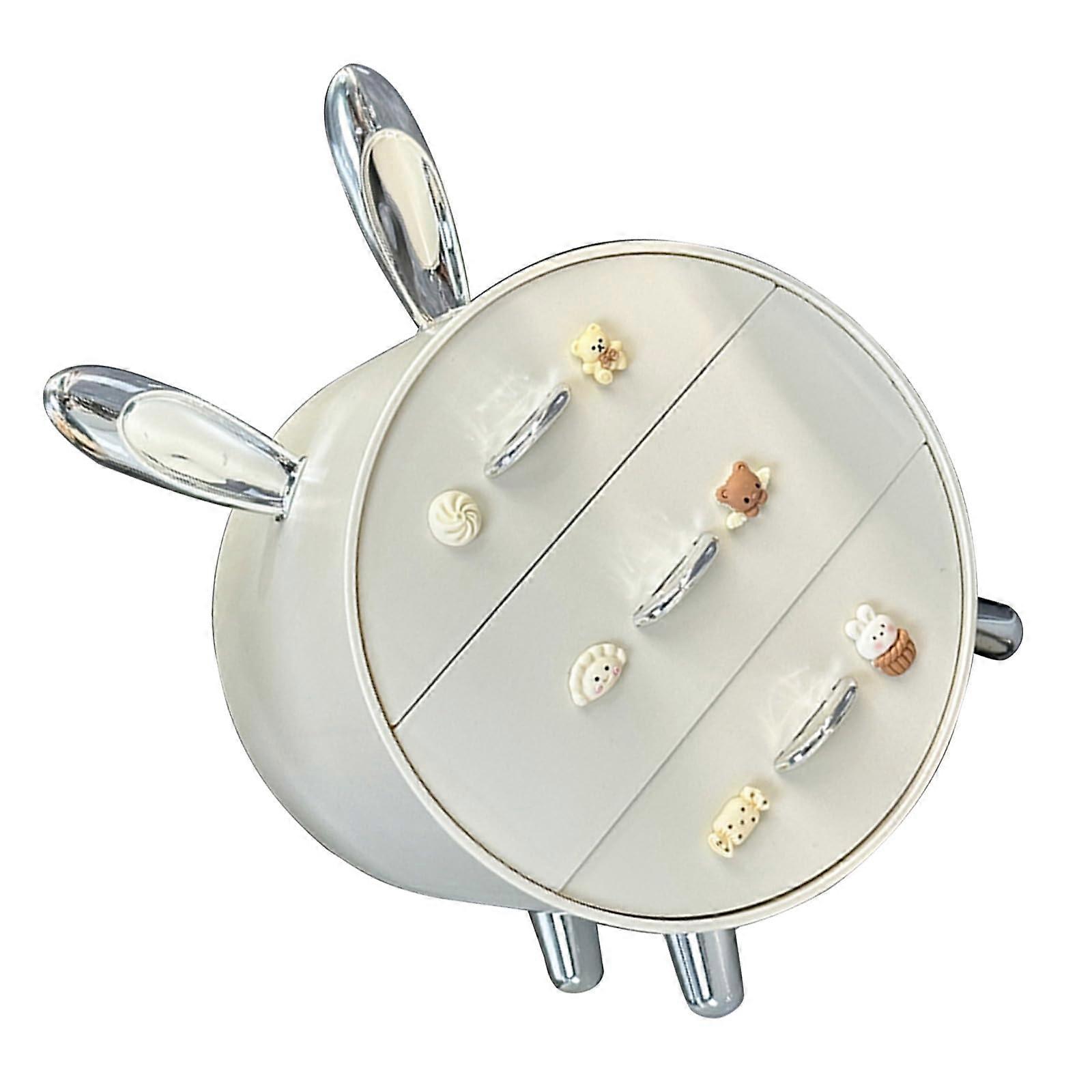 Tabletop Drawer Storage Stand With Easy Access Drawers Stationery And Cosmetics Organizers Multi Purpose Makeup Holder