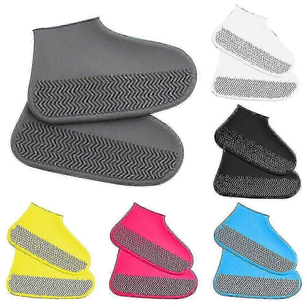 Silicone Waterproof Shoe Covers Reusable Rain Shoe Covers