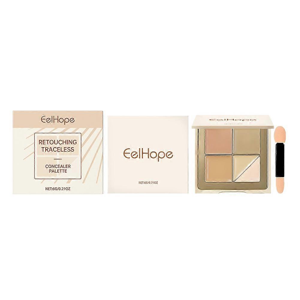 HD Concealer Palette 12H Wear Multi-Color Corrector Covers Dark Circles Blemishes With Mirror For Makeup Artists
