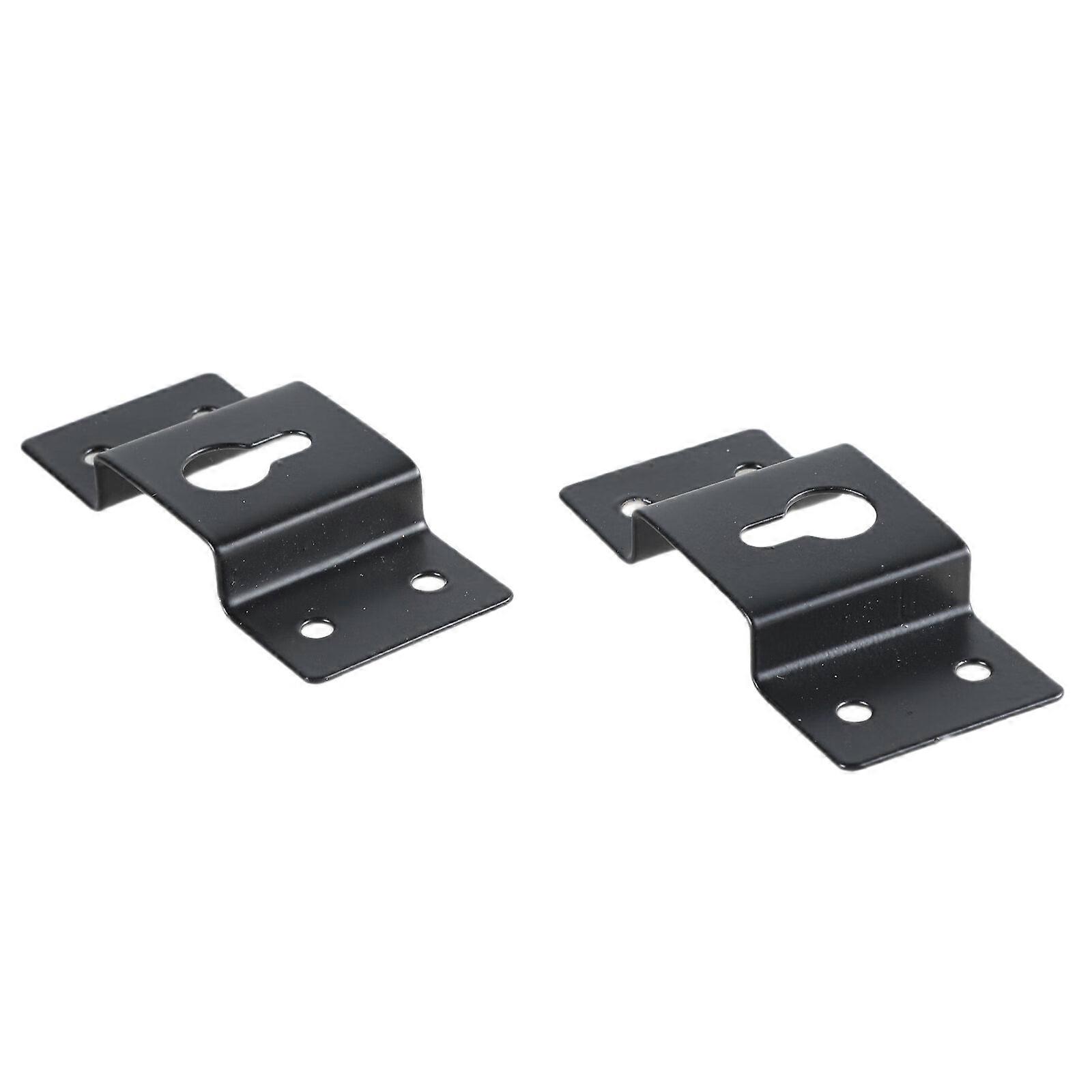 1pair Speaker Wall Mount Brackets Speaker Wall Hook for Surround Sound Systems and Music Equipment Secure Metal Support Multicolor
