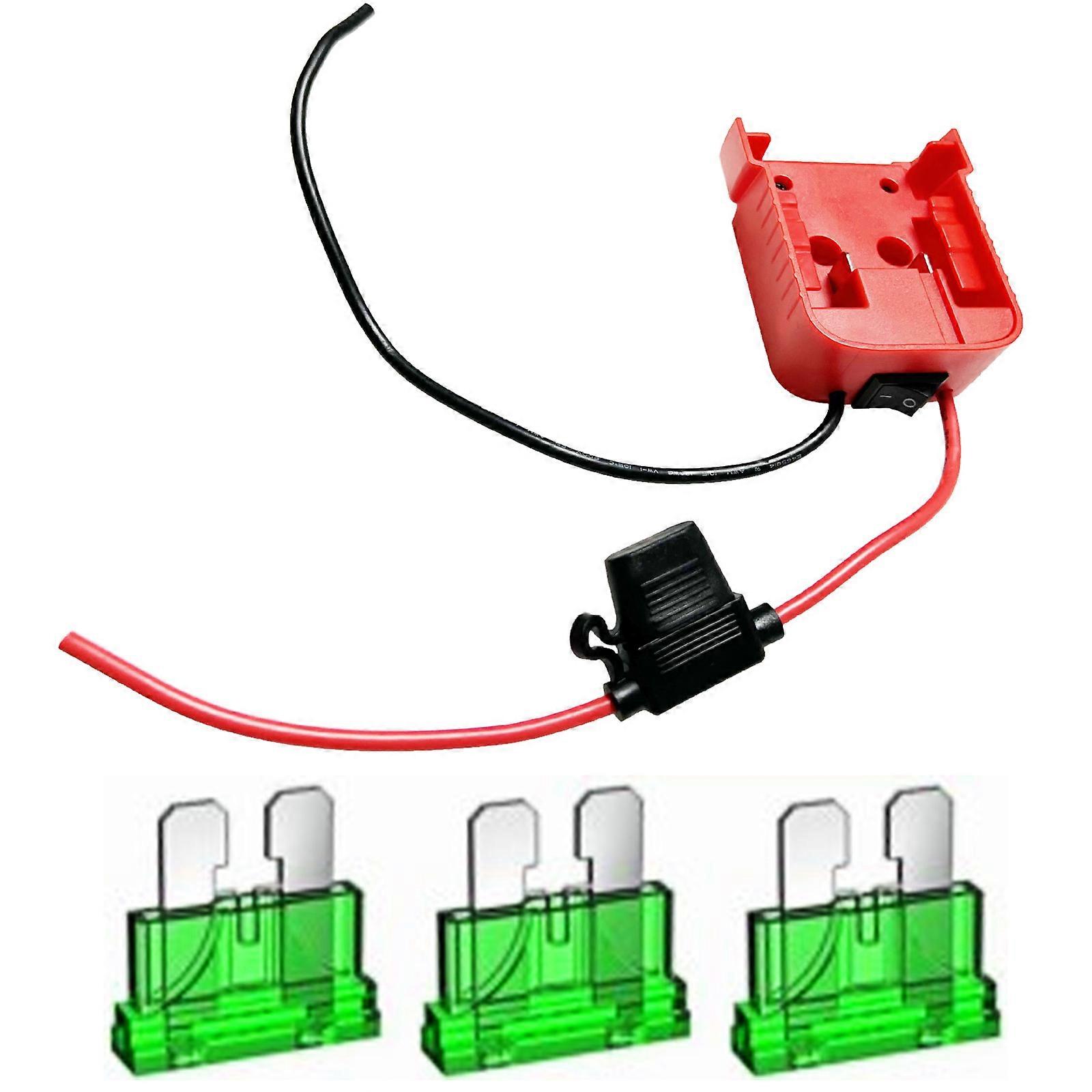 Tall Current Release Link ABS Metal Housing Constructed In Safety Change Battery Defender  Red
