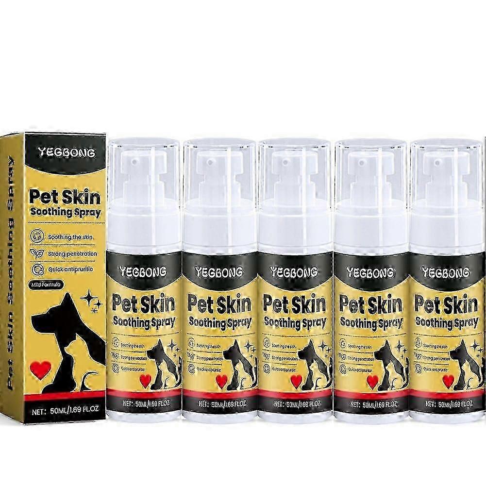 بخاخ جلد الأليفة ، بخاخ العناية ببشرة والقطط ، رذاذ مهدئ ، تطهير وتنعيم البشرة ، بخاخ مهدئ مضاد للحكة ، بخاخ مغذي