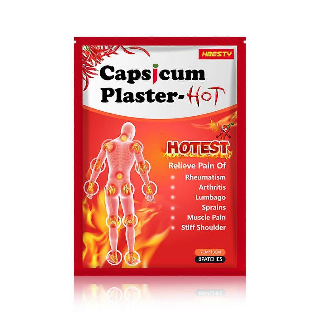 Pepper Capsicum Plaster Pain Relief Plaster Back/neck/shoulder For Joint/arthritis Patch