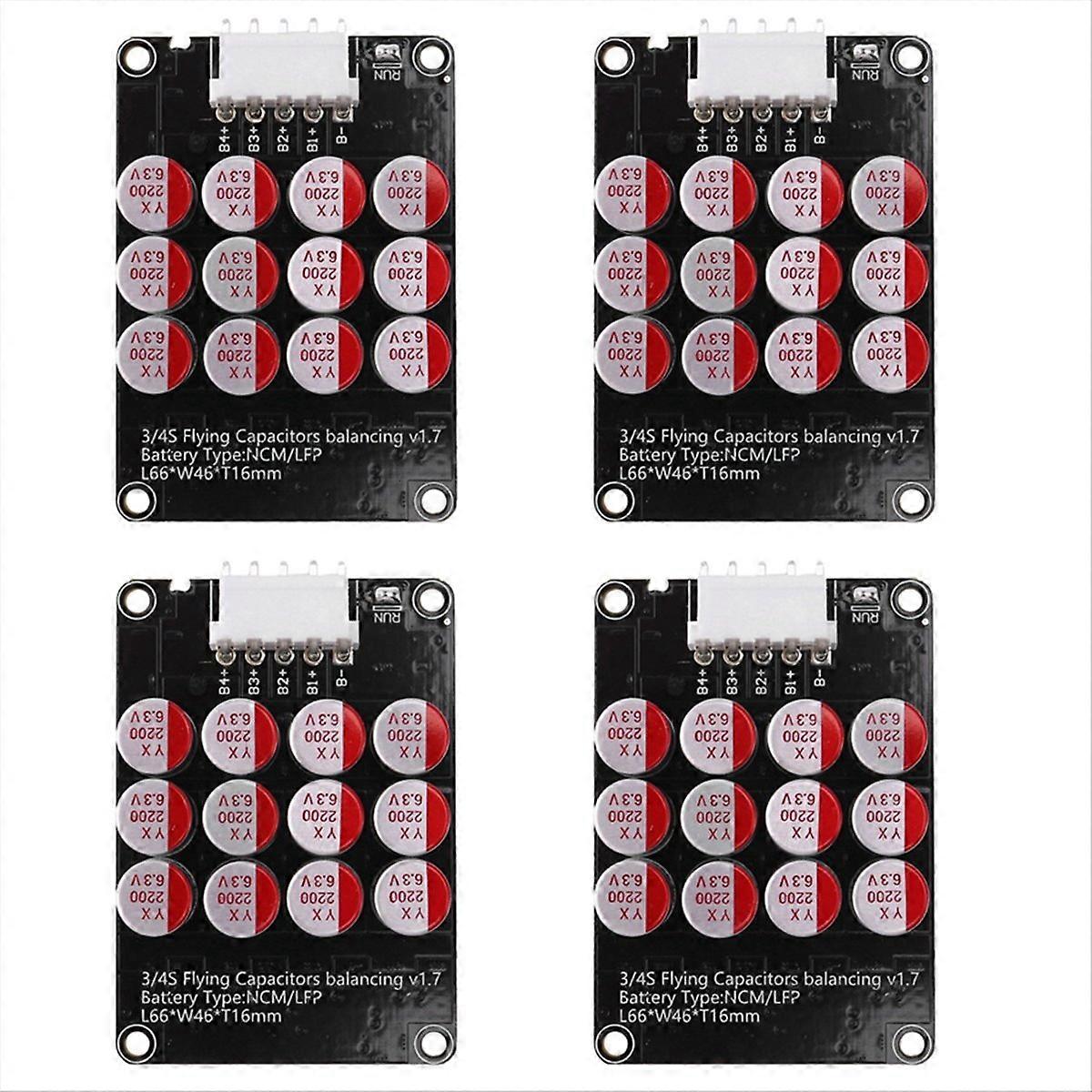 4X 5A 3S 4S Active Equalizer Balancer Lifepo4/Lipo/Lto Battery Energy Capacitor