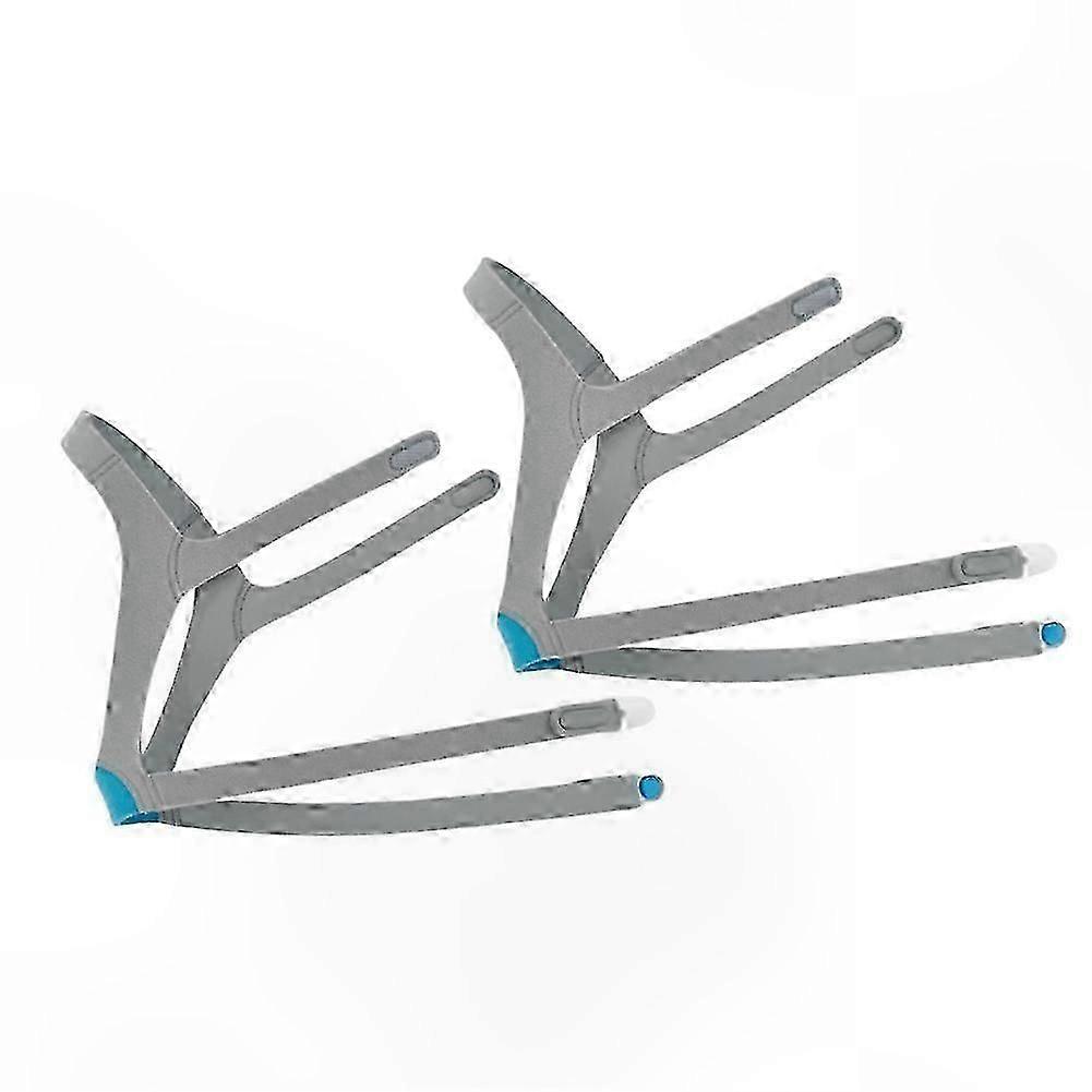 2-Pack Replacement Headgear Strap with Clips for AirFit F40-Compatible Devices