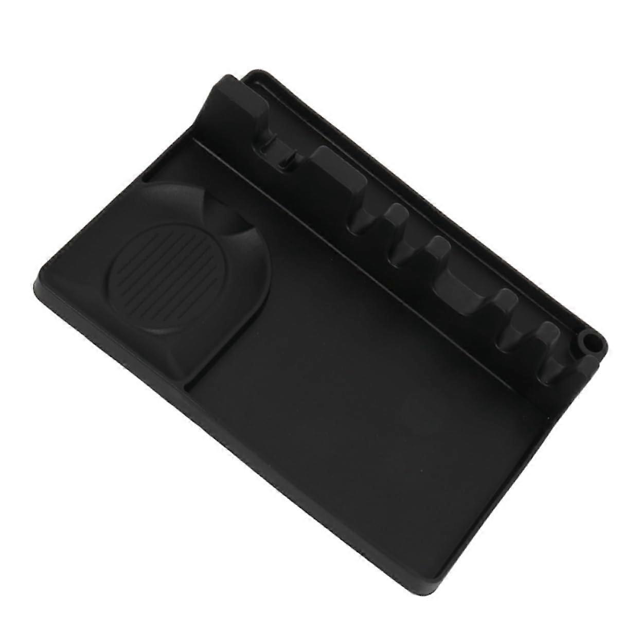 NonSlip Spoon Rest and Utensil Holder for Kitchen Counter, SpaceSaving Lid Storage Organizer