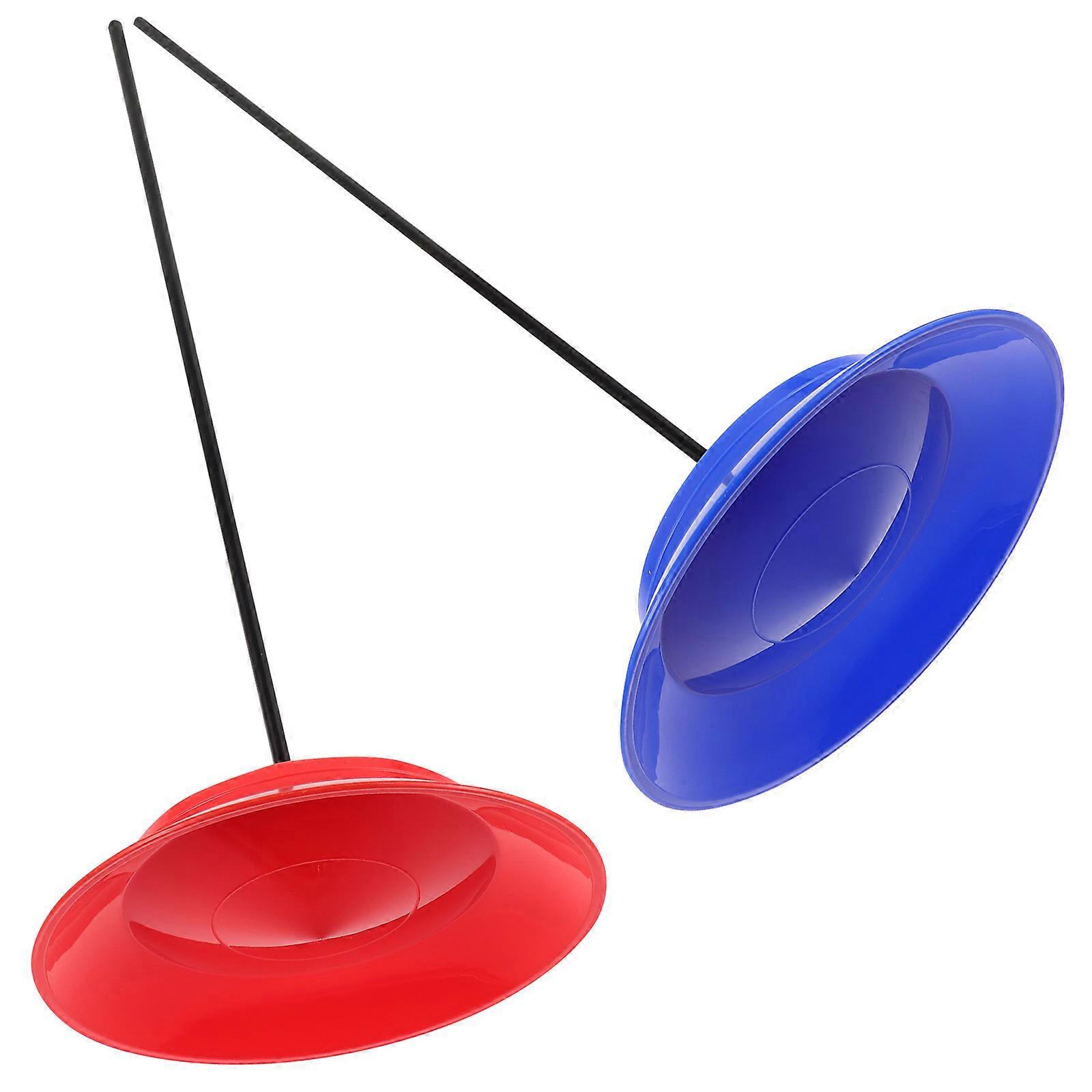 Juggling Skill Game Plates for Circus Entertainment 2Sets
