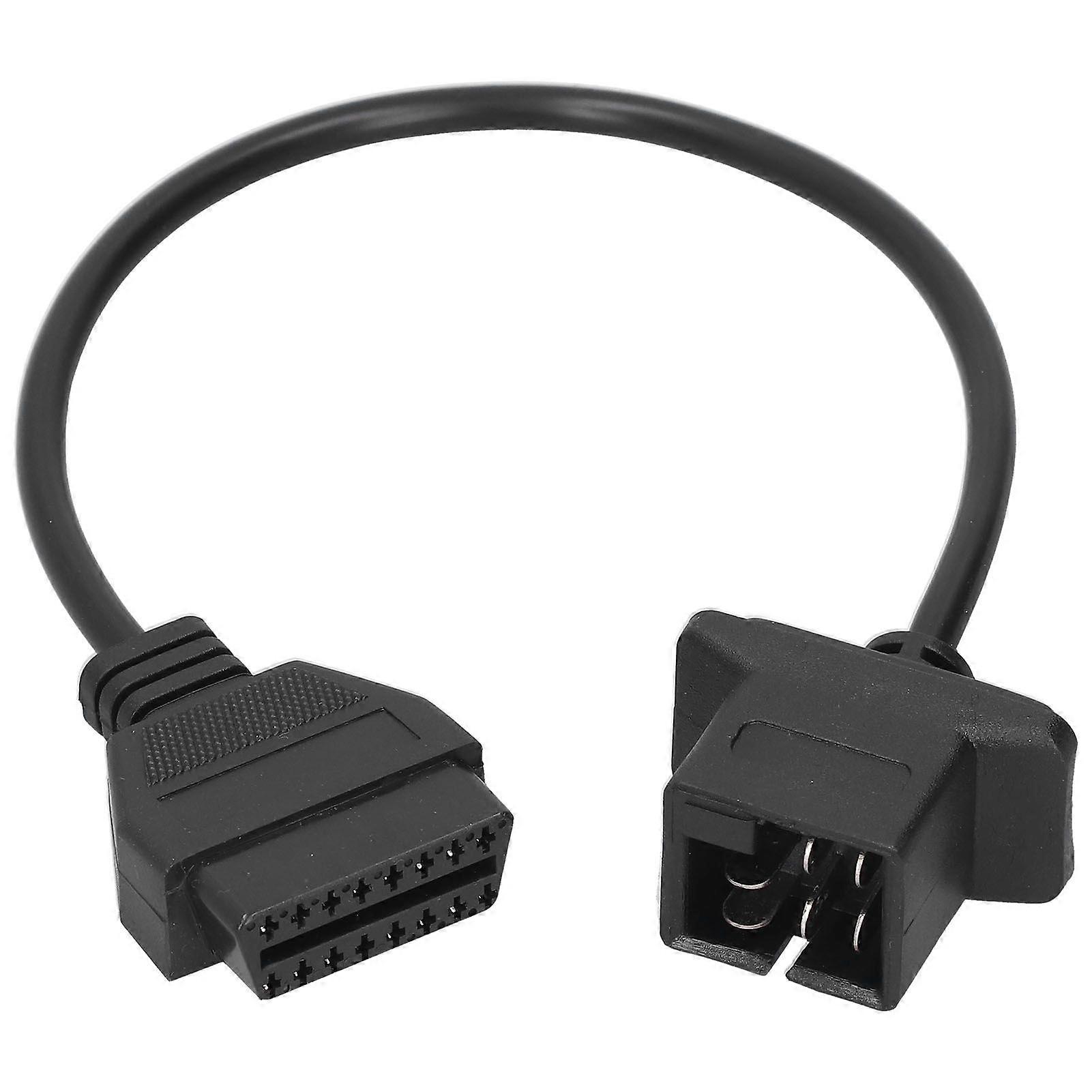 6-pin OBD2 diagnostic adapter cable for checking engine codes, fault code reading, and more. Compatible with Chrysler.