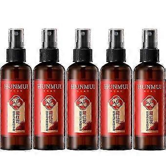 Saffransessensspray, örtextrakt hårserum, saffrans- och Polygonum multiflorum-essensspray, mot håravfall, stärker hårrötterna, inte frissigt