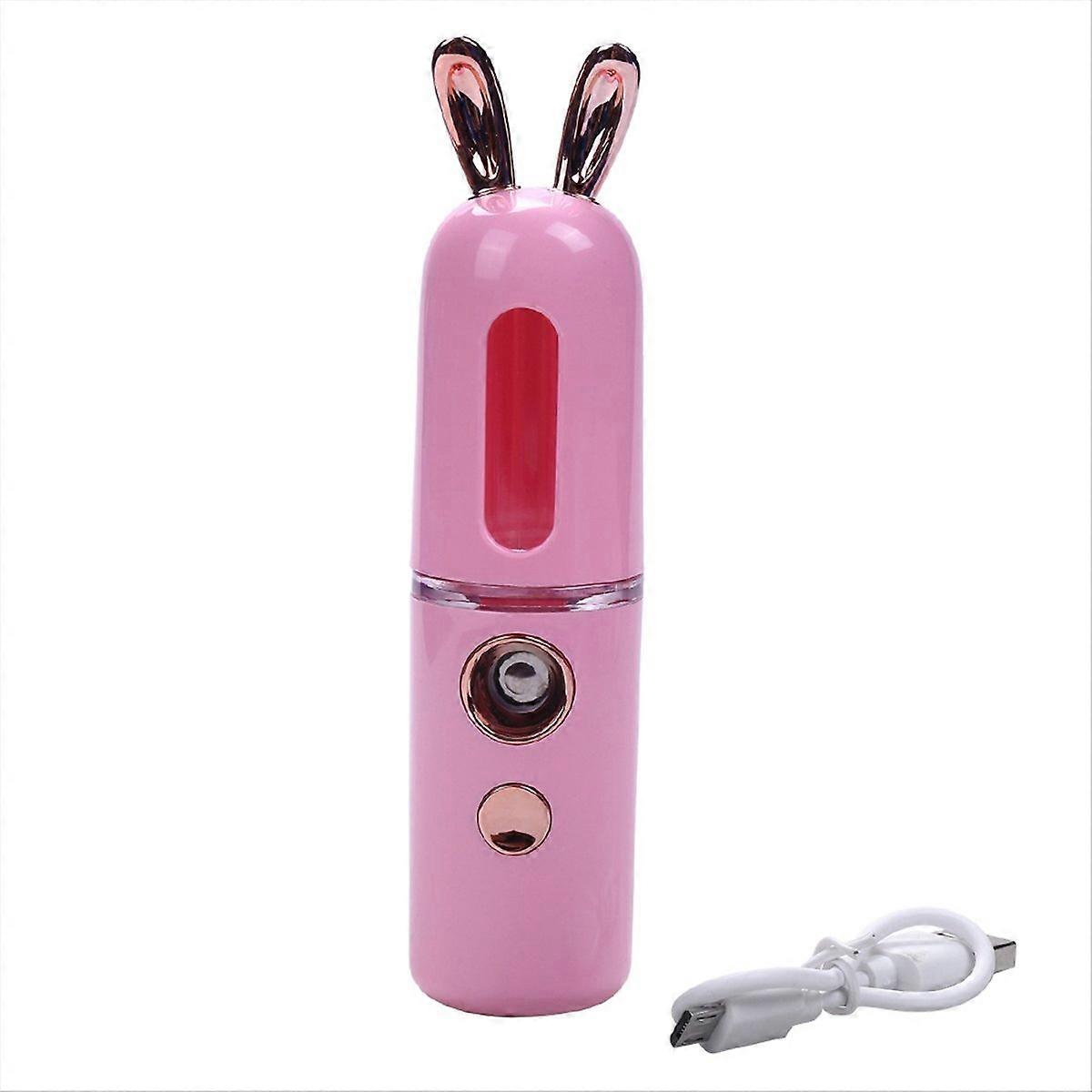   Hydrator Sprayer Home Use Humidifier Face Steamer Pink