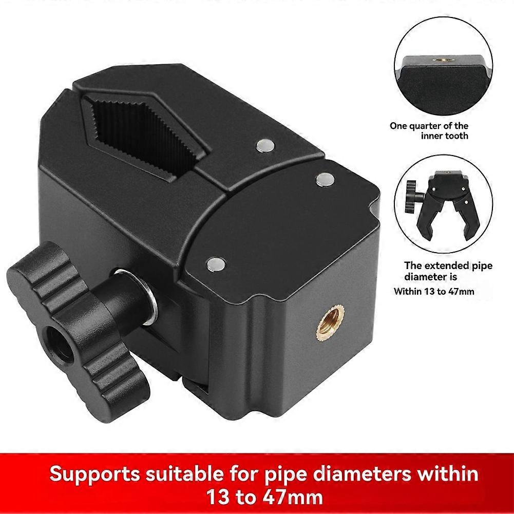 Microphone Stand, Versatile Mic Arm for Desk Pole Tripod, Gooseneck Mic Stand Desk Mount with Clamp Mic Holder