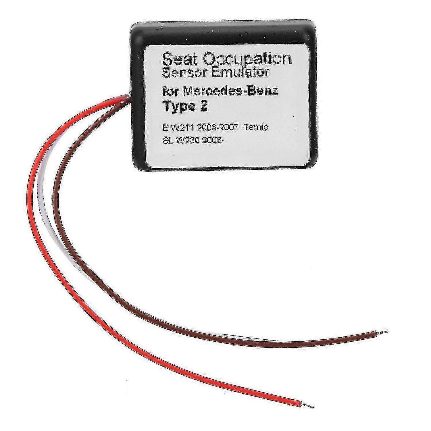 Auto Passenger Seat Sensor Emulator for Mercedes-Benz W211, Occupation Bypass Unit