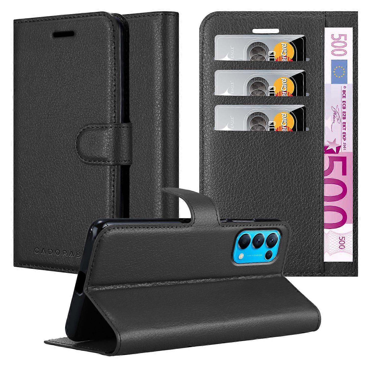 Oppo FIND X3 LITE Case - Protective Case with Card Slots and Stand Function