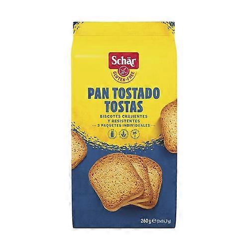 Toasted bread gluten free 250 g