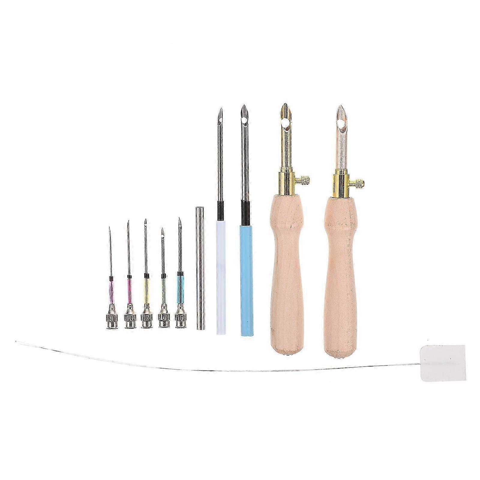 Embroidery Stitching Punch Needle Set For Self-Expression In Assorted Color Perfect For Creative Sewing