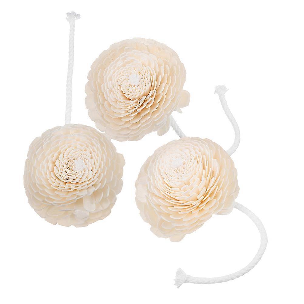 Small Diffuser Flower Replacement 3Pcs for Even Scent Distribution in Rooms