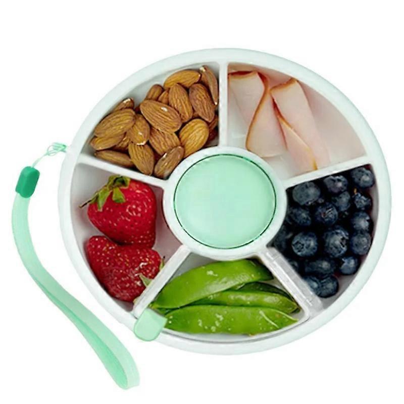 Rotating Snack Container Kids Snack Spinner Bundle Candy Box Portable Snack Storage Box Table Melon Seed Plate Storage Boxes