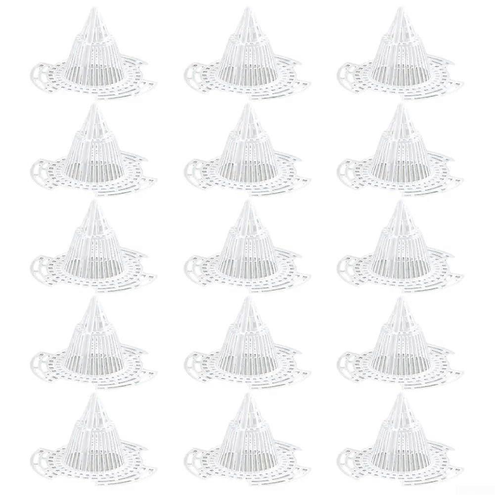 15pcs Plant Pot Mesh Gaskets for Root Ventilation and Drainage Efficiency Medium Size Reusable